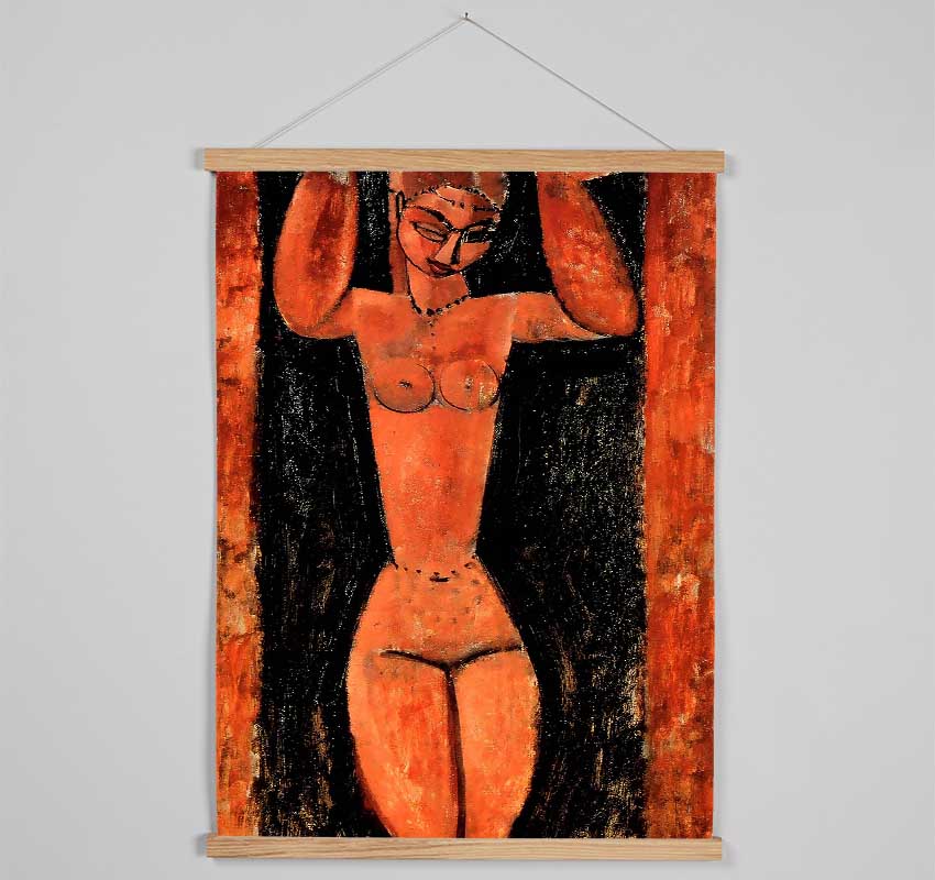 Modigliani Caryatid 3 Hanging Poster - Wallart-Direct UK