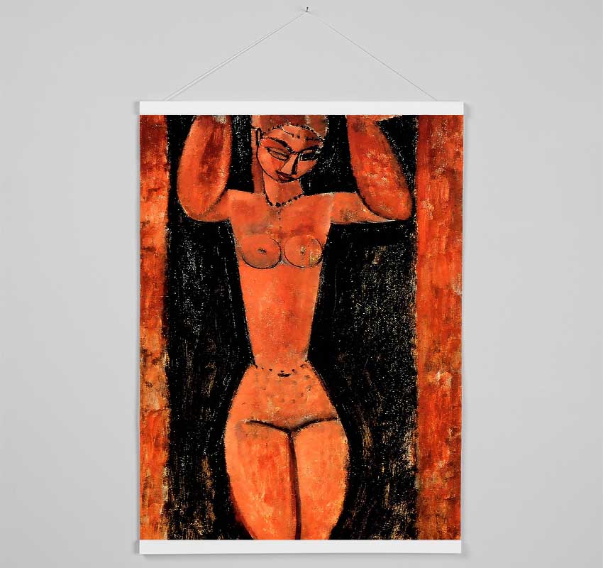 Modigliani Caryatid 3 Hanging Poster - Wallart-Direct UK