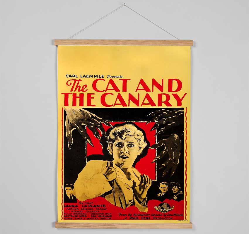 Cat And Canary 1927 Poster Hanging Poster - Wallart-Direct UK