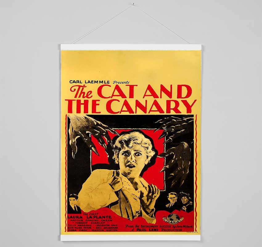 Cat And Canary 1927 Poster Hanging Poster - Wallart-Direct UK