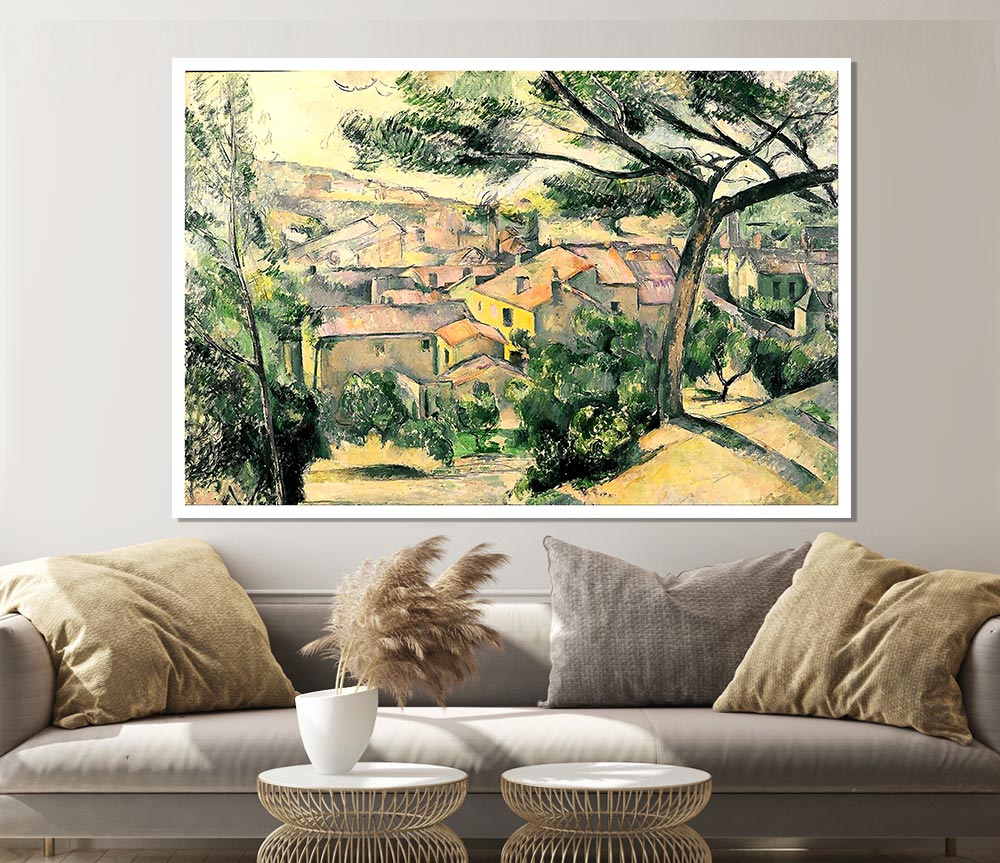 Cezanne Lestaque Against The Sunlight Print Poster Wall Art