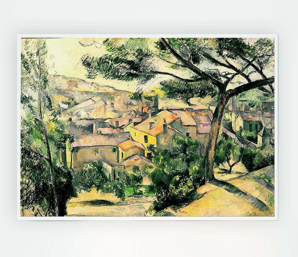 Cezanne Lestaque Against The Sunlight Print Poster Wall Art