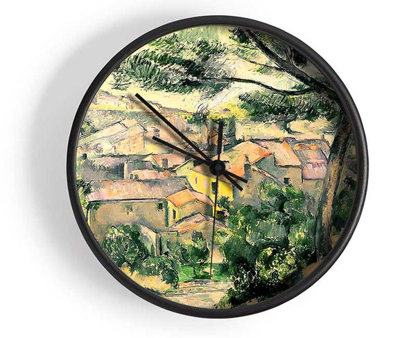 Cezanne Lestaque Against The Sunlight Clock - Wallart-Direct UK