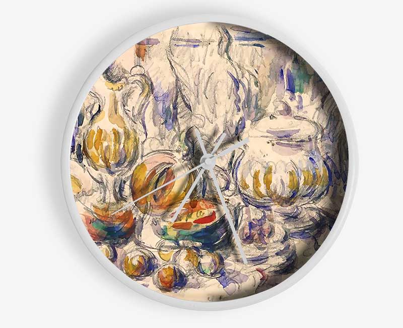 Cezanne Pot And Soup Tureen Clock - Wallart-Direct UK