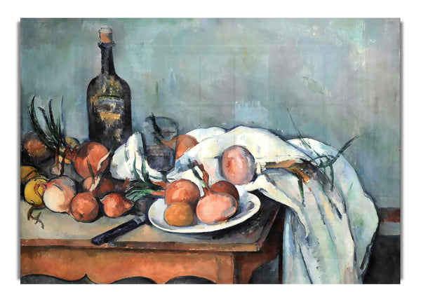 Cezanne Still Life With Onions