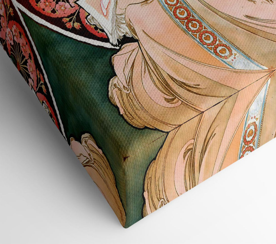 Picture of Alphonse Mucha Champenois Canvas Print Wall Art