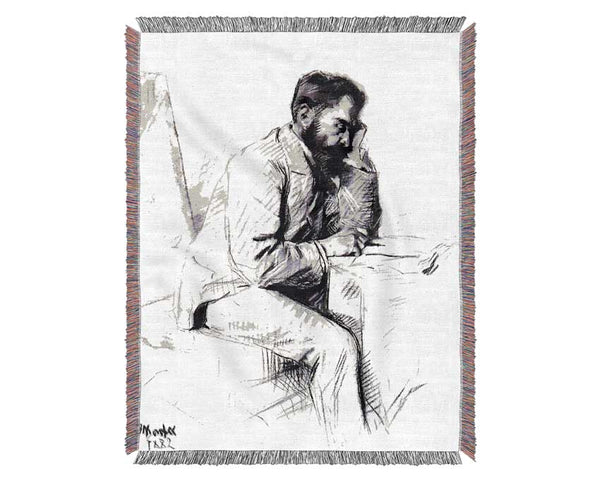 Toulouse Lautrec Charles De Toulouse Lautrec Woven Blanket