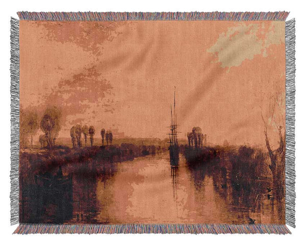 Joseph Mallord Turner Chichester Canal Woven Blanket