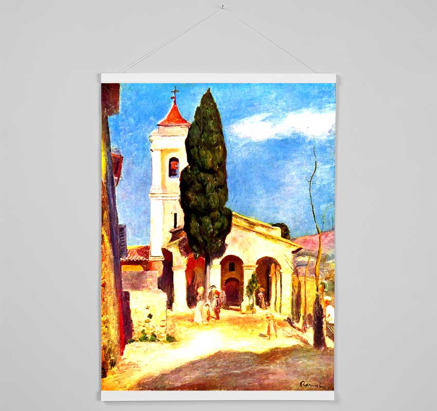 Renoir Church In Cagnes Hanging Poster - Wallart-Direct UK