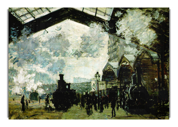 Claude Monet The Saint Lazare Station