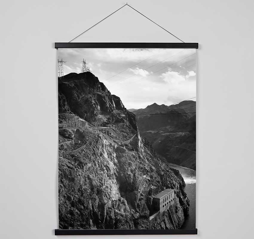 Ansel Adams Cliffs Above Boulder Dam Hanging Poster - Wallart-Direct UK