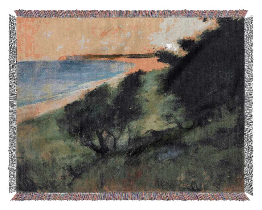 Lesser Ury Coast Of Rugen Woven Blanket