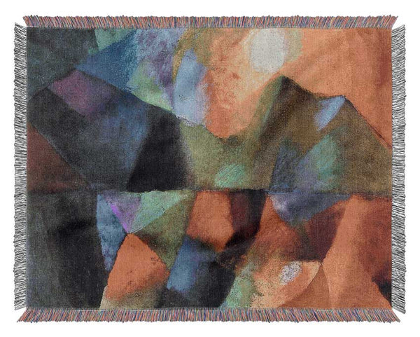 August Macke Colour Woven Blanket