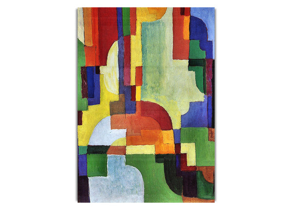 Colored Forms (I) By August Macke