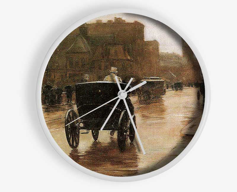 Hassam Columbus Avenue Clock - Wallart-Direct UK