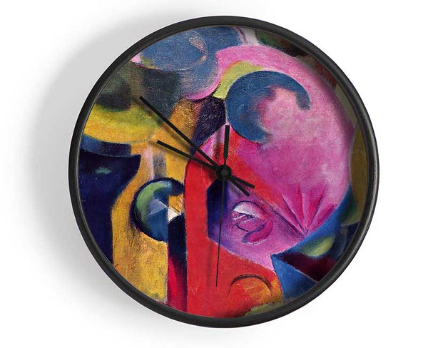 Franz Marc Composition 3 Clock - Wallart-Direct UK