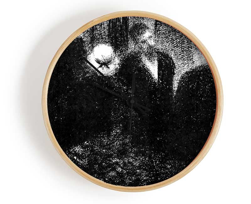 Seurat Condolences Clock - Wallart-Direct UK