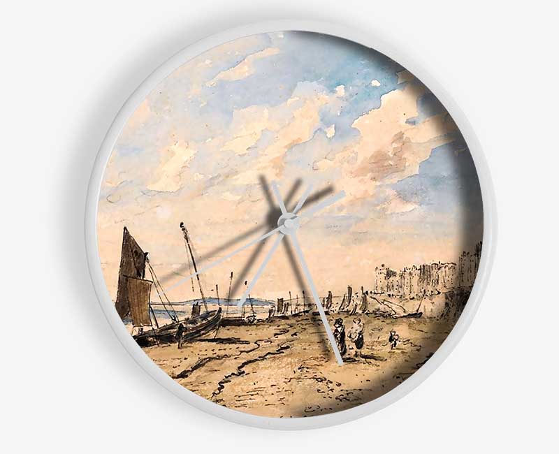 Constable Brighton Beach Clock - Wallart-Direct UK