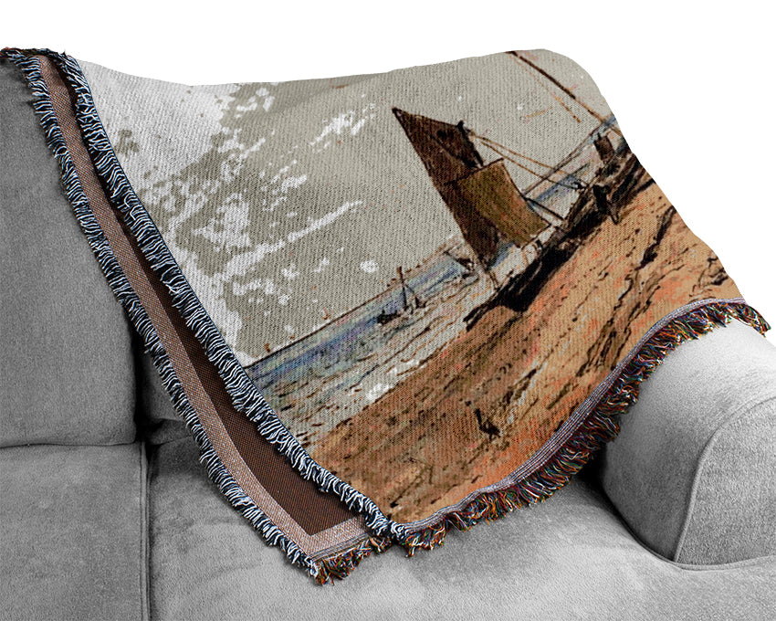 Constable Brighton Beach Woven Blanket