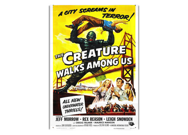 Creature Walks Among Us Poster 1