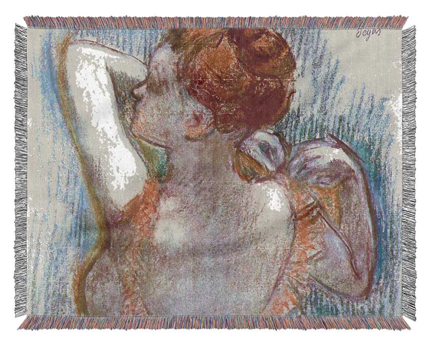 Degas Dancer 1 Woven Blanket