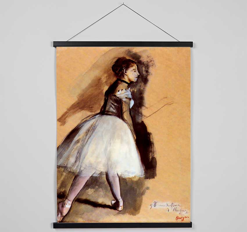 Degas Dancer In Step Position 1 Hanging Poster - Wallart-Direct UK