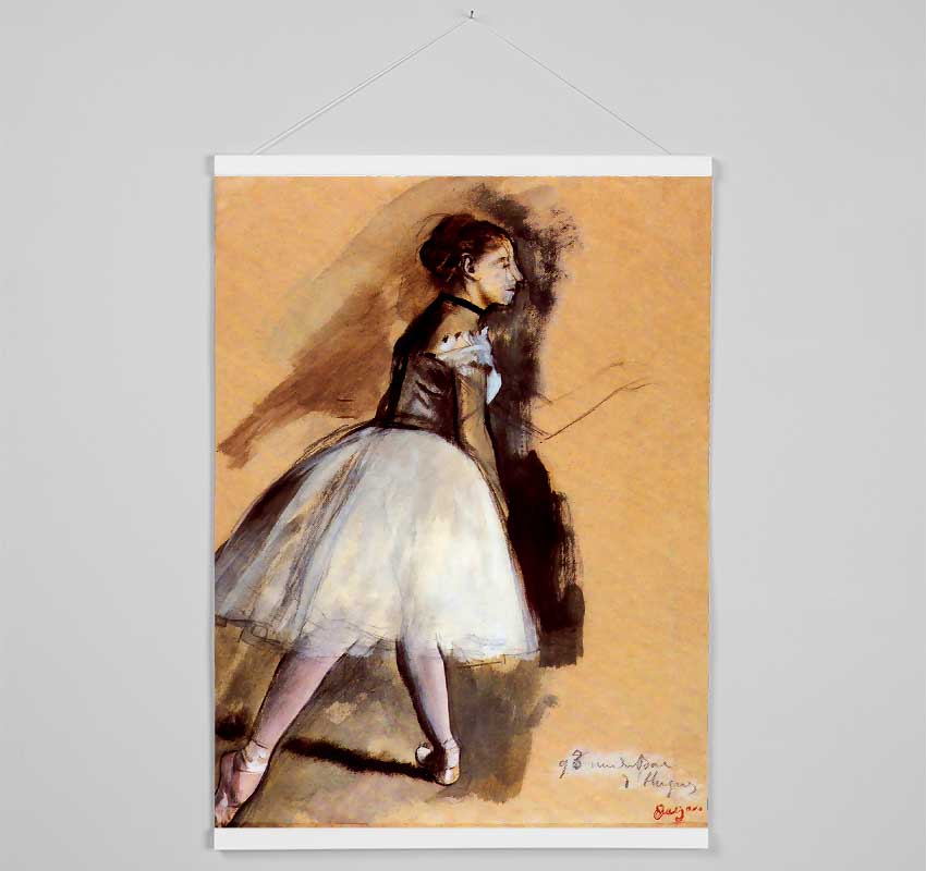 Degas Dancer In Step Position 1 Hanging Poster - Wallart-Direct UK