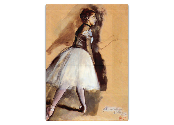 Dancer In Step Position #1 By Degas