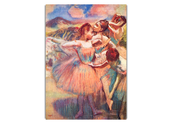 Dancers In The Landscape By Degas