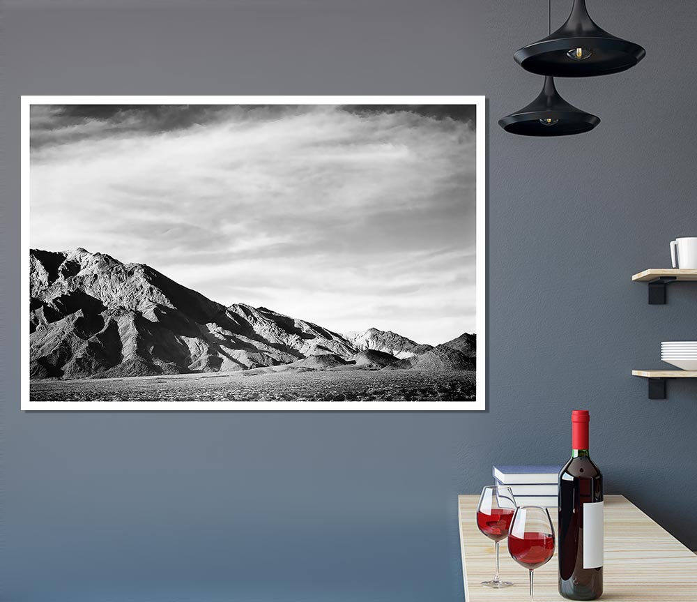 Ansel Adams Death Valley 2 Print Poster Wall Art