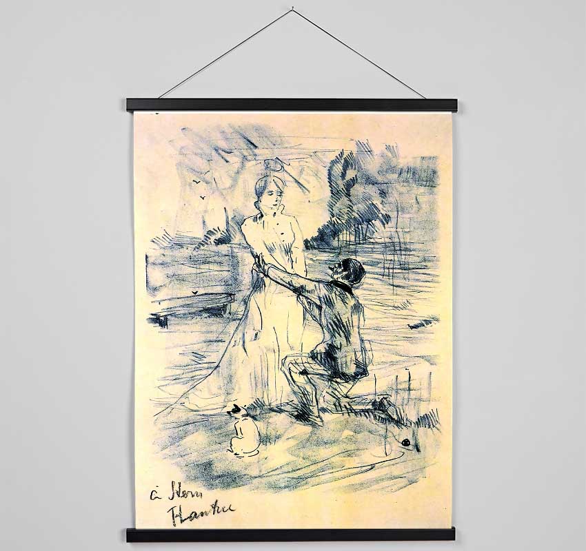 Toulouse Lautrec Declaration Hanging Poster - Wallart-Direct UK