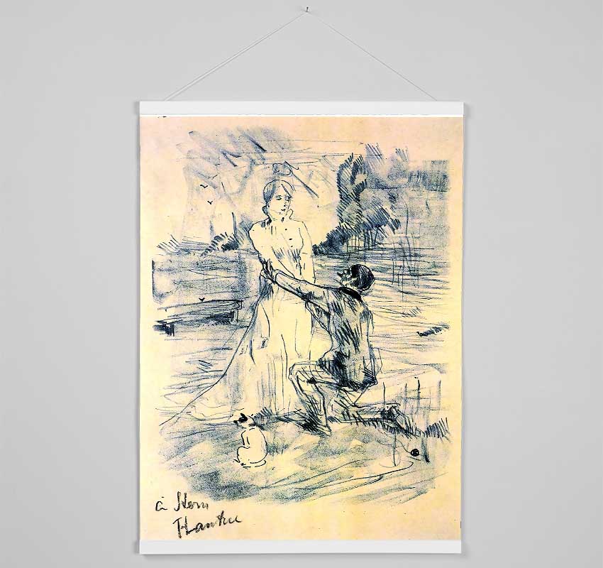 Toulouse Lautrec Declaration Hanging Poster - Wallart-Direct UK