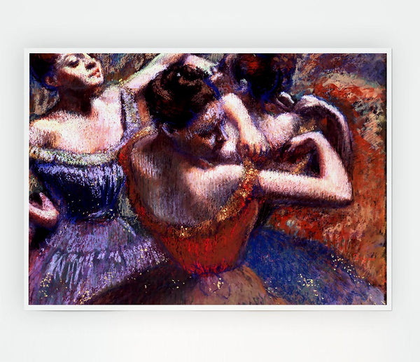 Degas Dancers Print Poster Wall Art