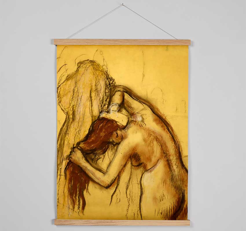 Degas Woman Drying Herself Hanging Poster - Wallart-Direct UK