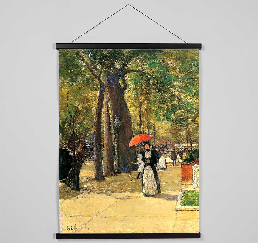 Hassam Die Fifth Avenue Beim Washington Square Hanging Poster - Wallart-Direct UK