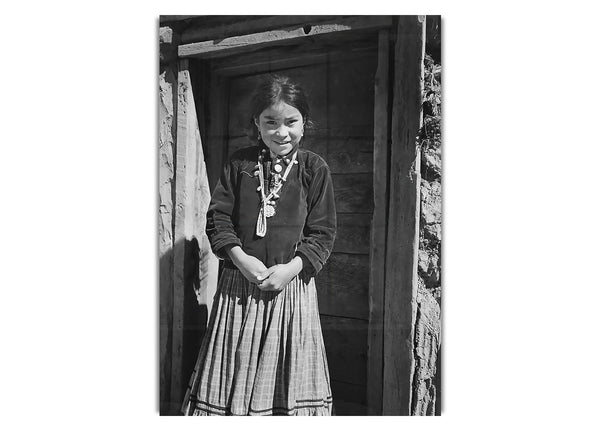 Dinee Girl Canyon De Chelle, Arizona By Ansel Adams