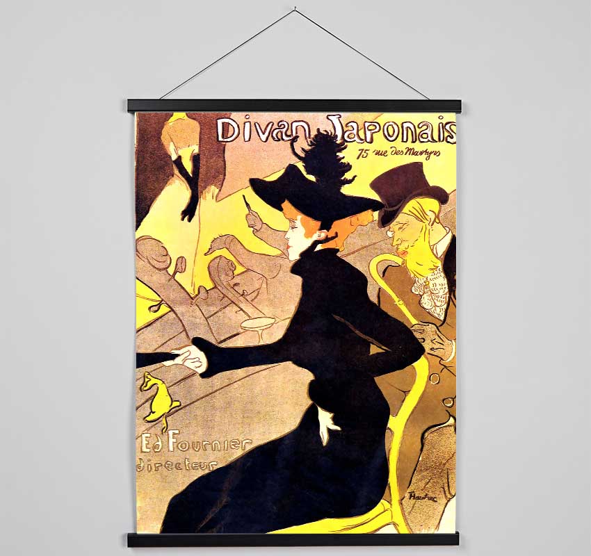 Toulouse Lautrec Diva Japonais Hanging Poster - Wallart-Direct UK