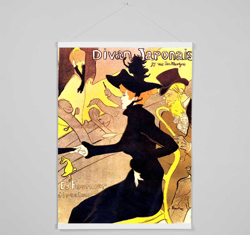 Toulouse Lautrec Diva Japonais Hanging Poster - Wallart-Direct UK