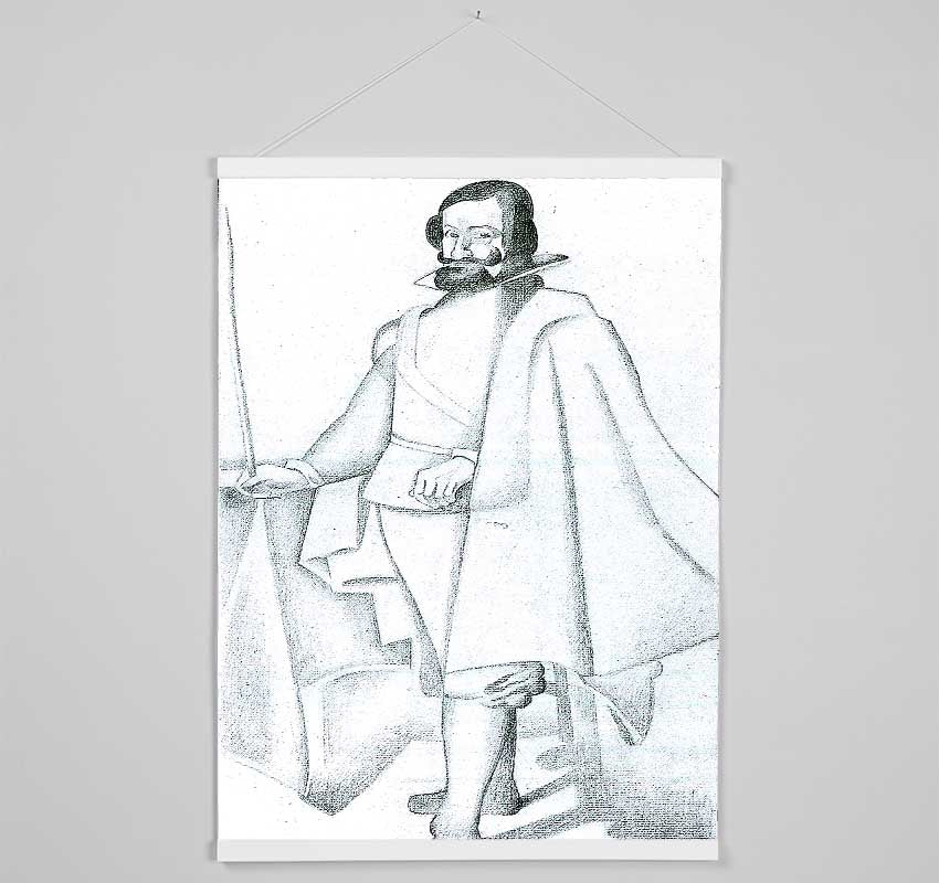 Juan Gris Don Caspar Du Guzman Velaquez Hanging Poster - Wallart-Direct UK