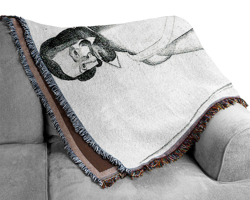 Juan Gris Don Caspar Du Guzman Velaquez Woven Blanket