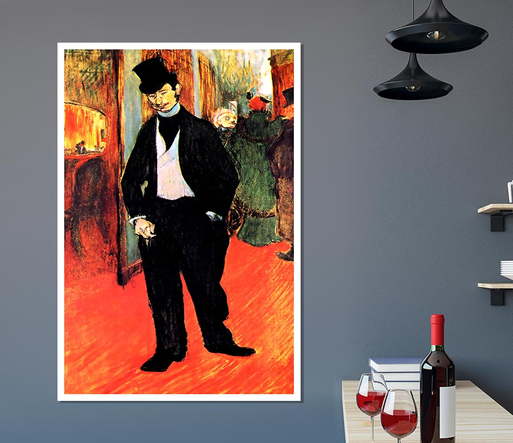 Toulouse Lautrec Dr Tapia De Celeyran Print Poster Wall Art