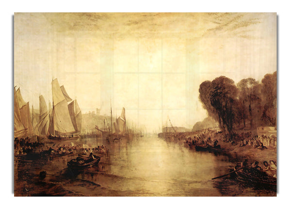 East Cowes Castle By Joseph Mallord Turner