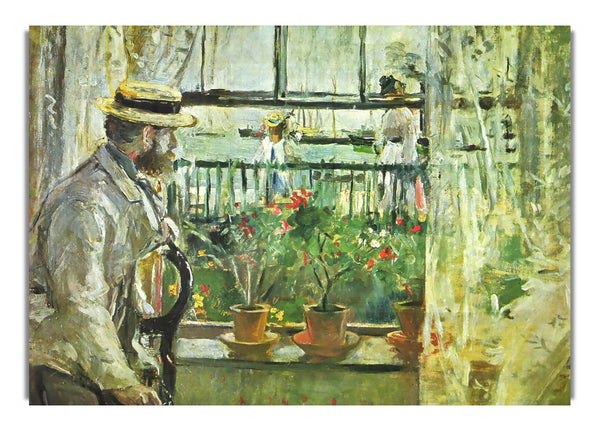 Eugène Manet auf der Isle of Wight von Morisot