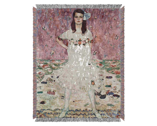 Klimt Eugenia Primavesi Woven Blanket