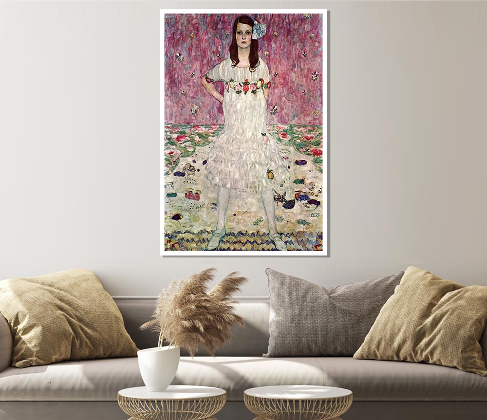 Klimt Eugenia Primavesi Print Poster Wall Art