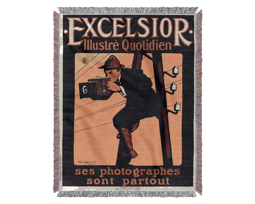 Excelsior Affiche Woven Blanket