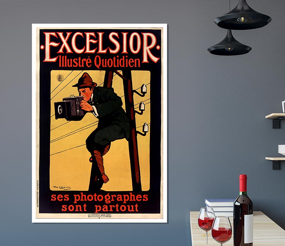 Excelsior Affiche Print Poster Wall Art