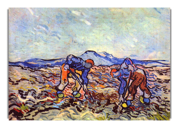 Bauern bei der Arbeit von Van Gogh