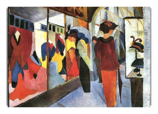 Fashion Store von August Macke