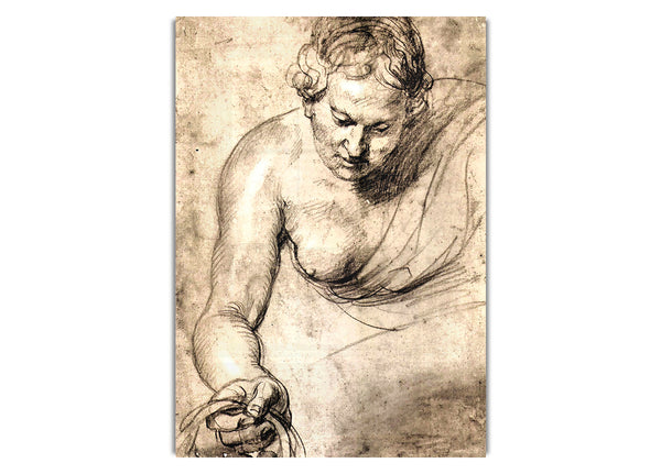 Weibliche Figur von Rubens